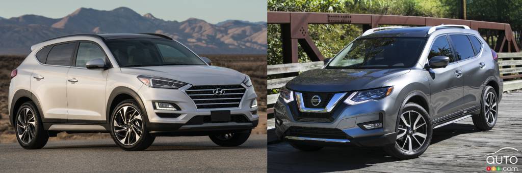 Comparison: 2019 Hyundai Tucson vs 2019 Nissan Rogue